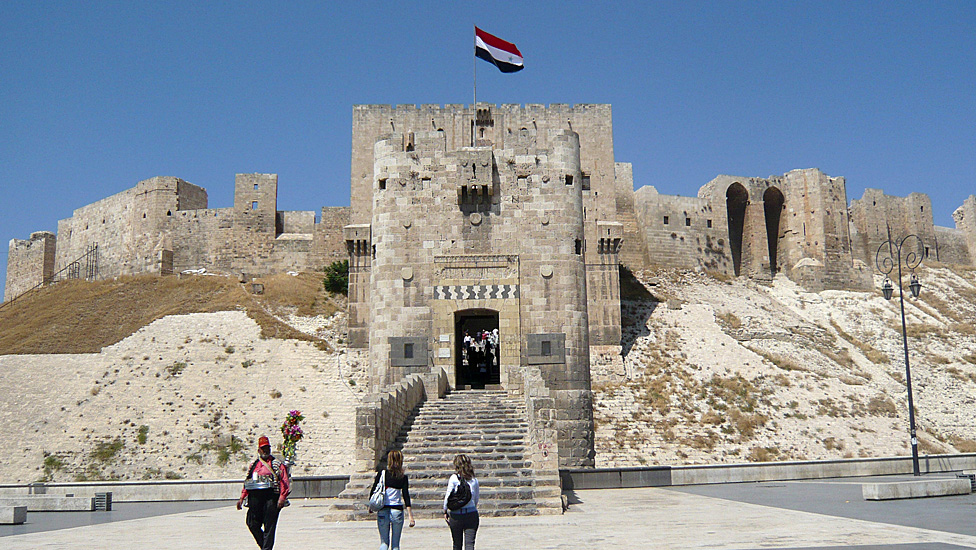The entrance to the citadel in August 2010