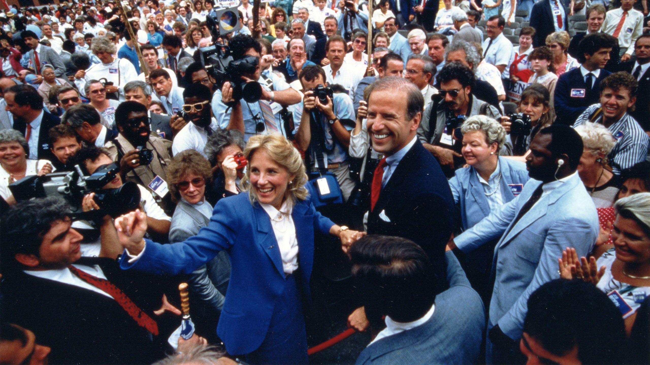 Biden with his wife Jill
