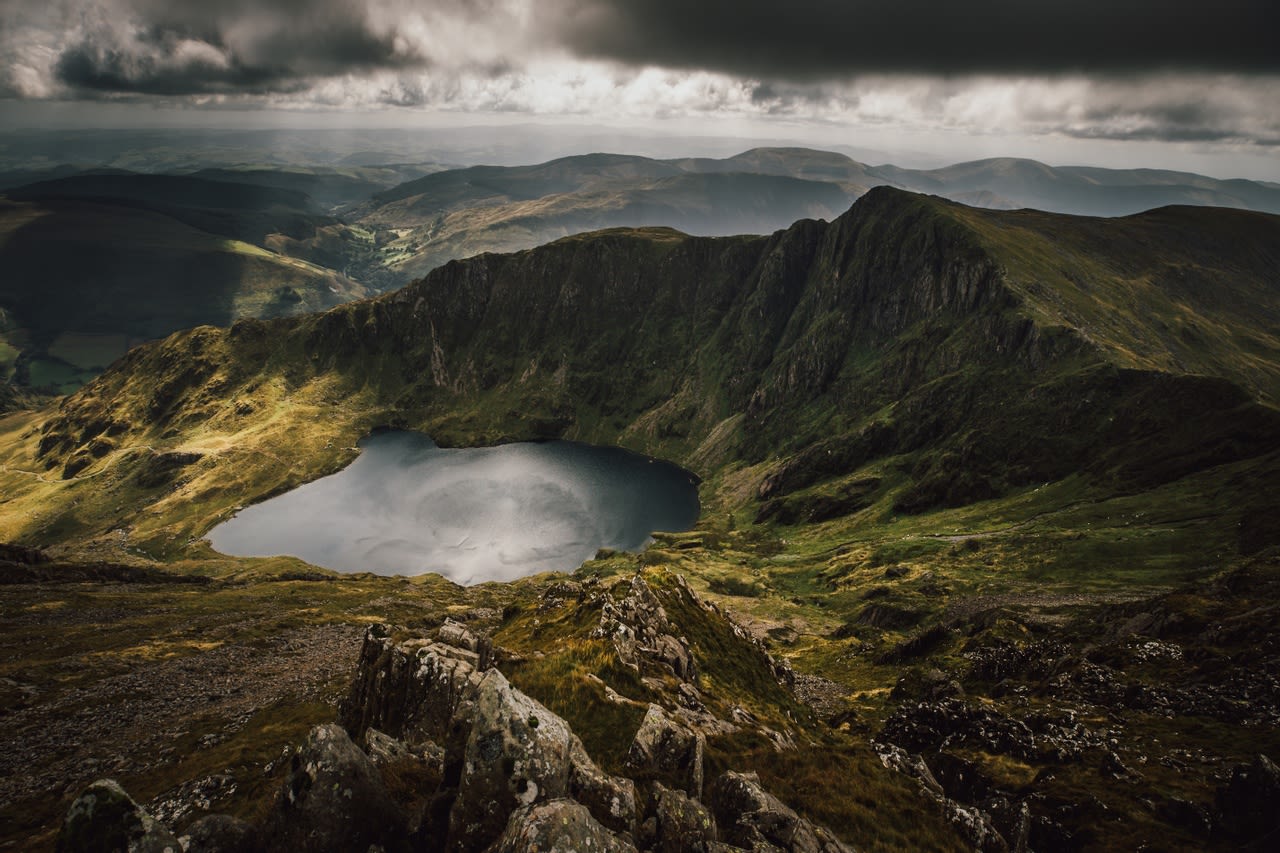 Golygfa o ardal Cader Idris