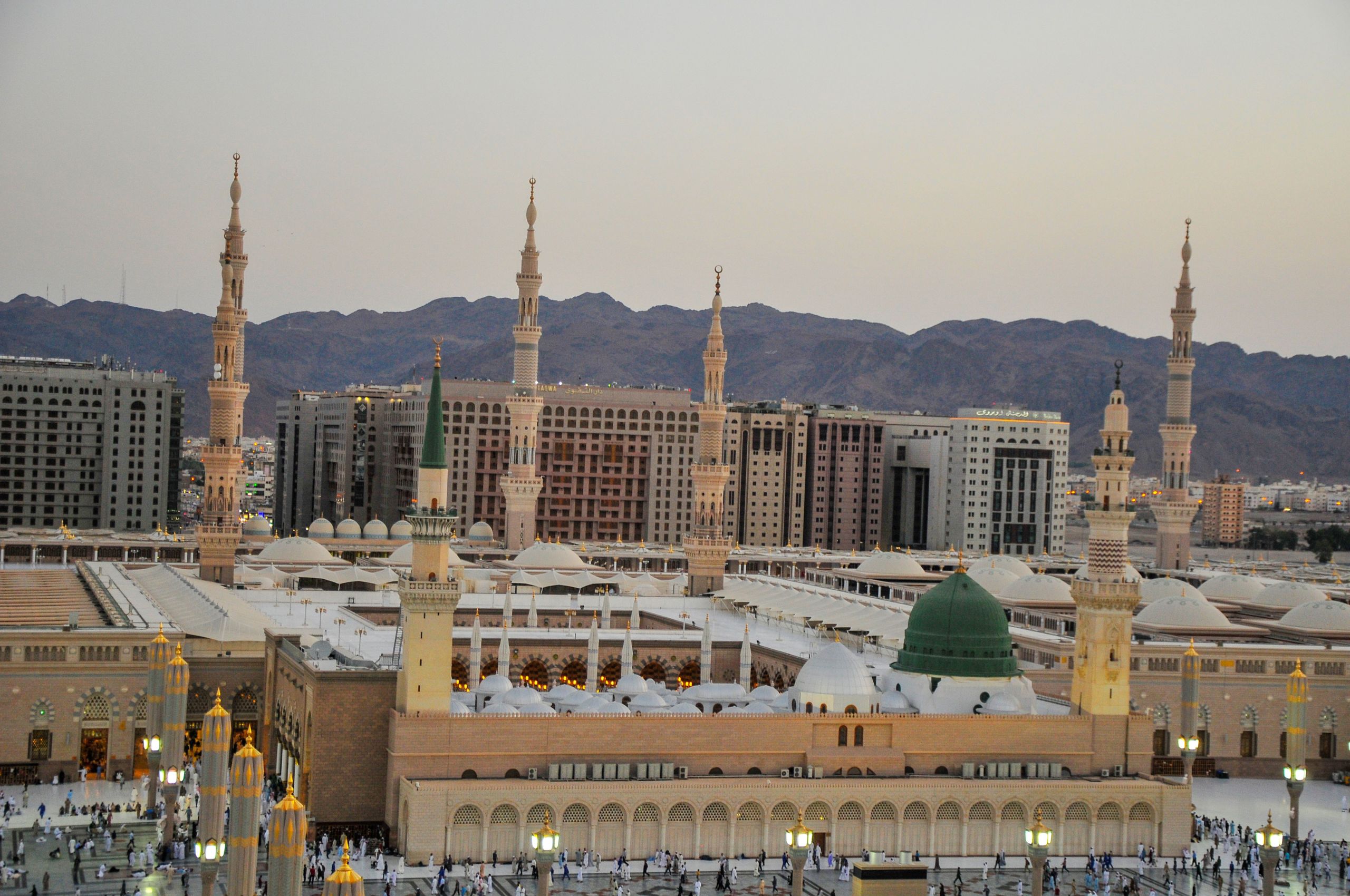 some neighbouring buildings 