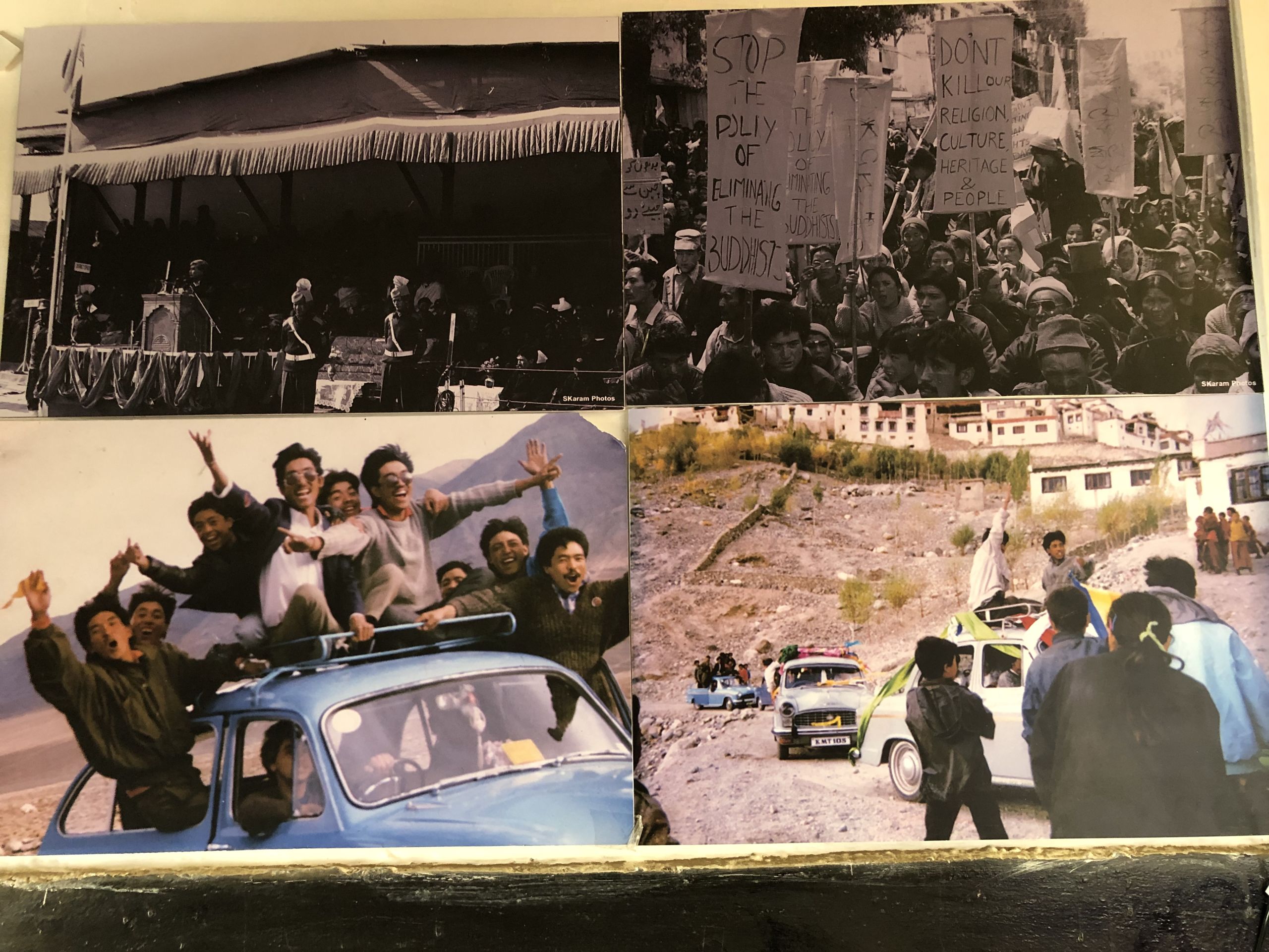 लद्दाख में यूटी आंदोलन की तस्वीरें