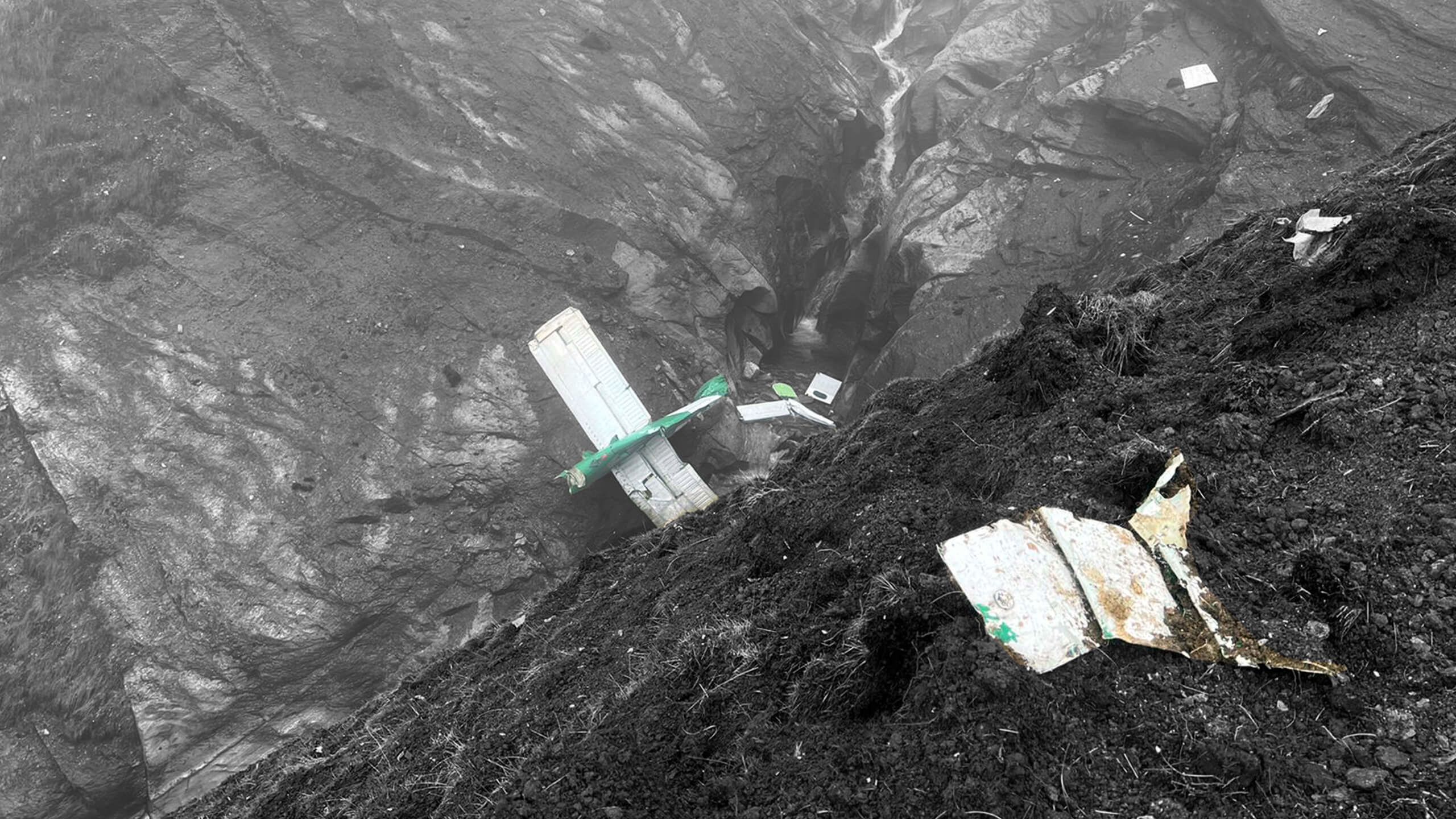 Tara Air plane 9N-AET crash site