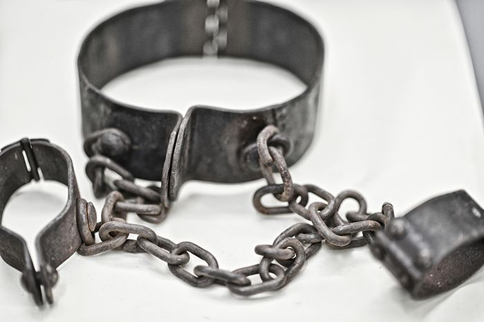 Slave chains from Cuba