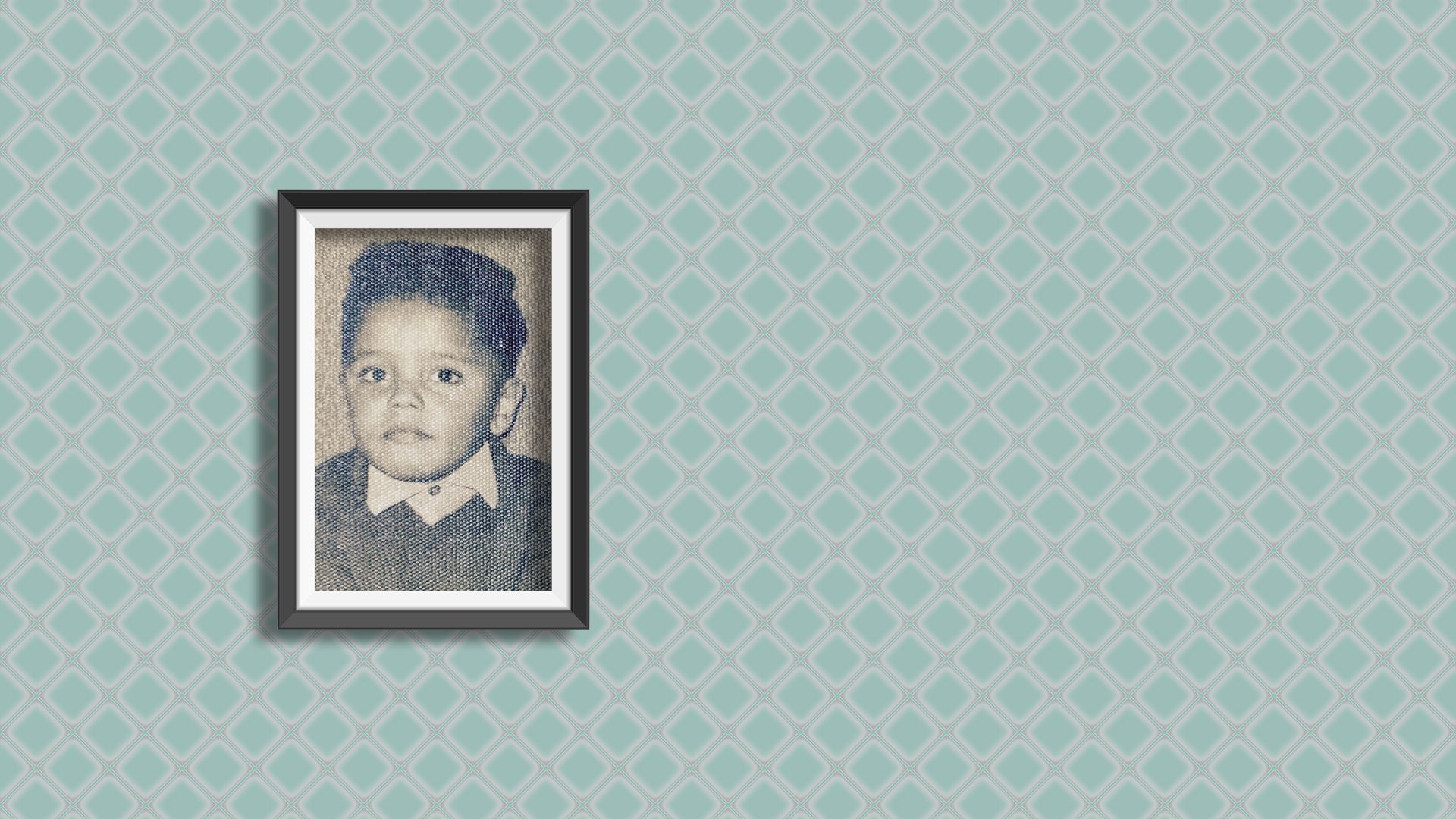 Picture of Malik as a small boy