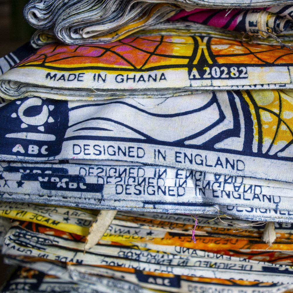 Made in Ghana ABC cloth