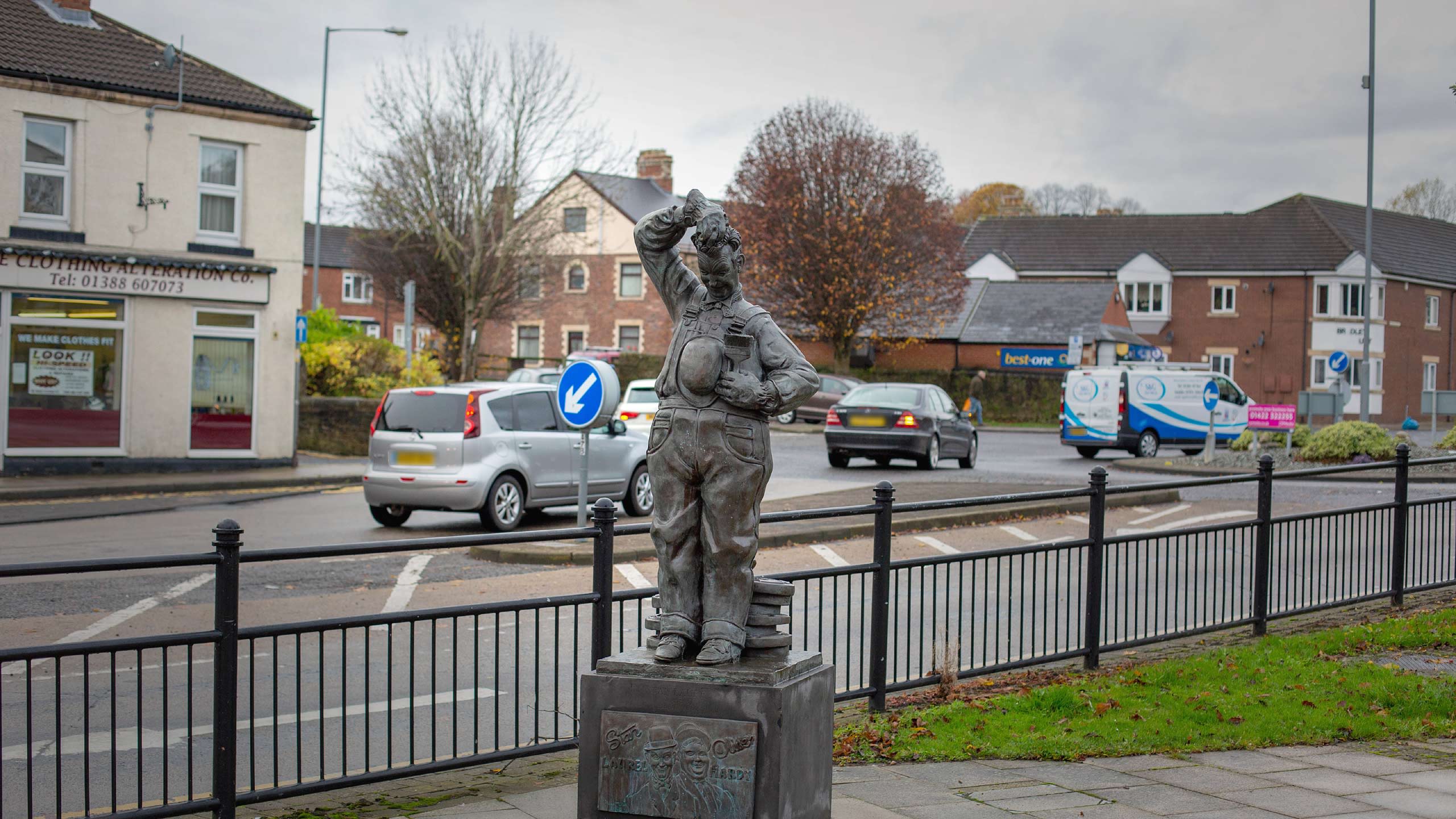 Stan Laurel statue, Bishop Auckland