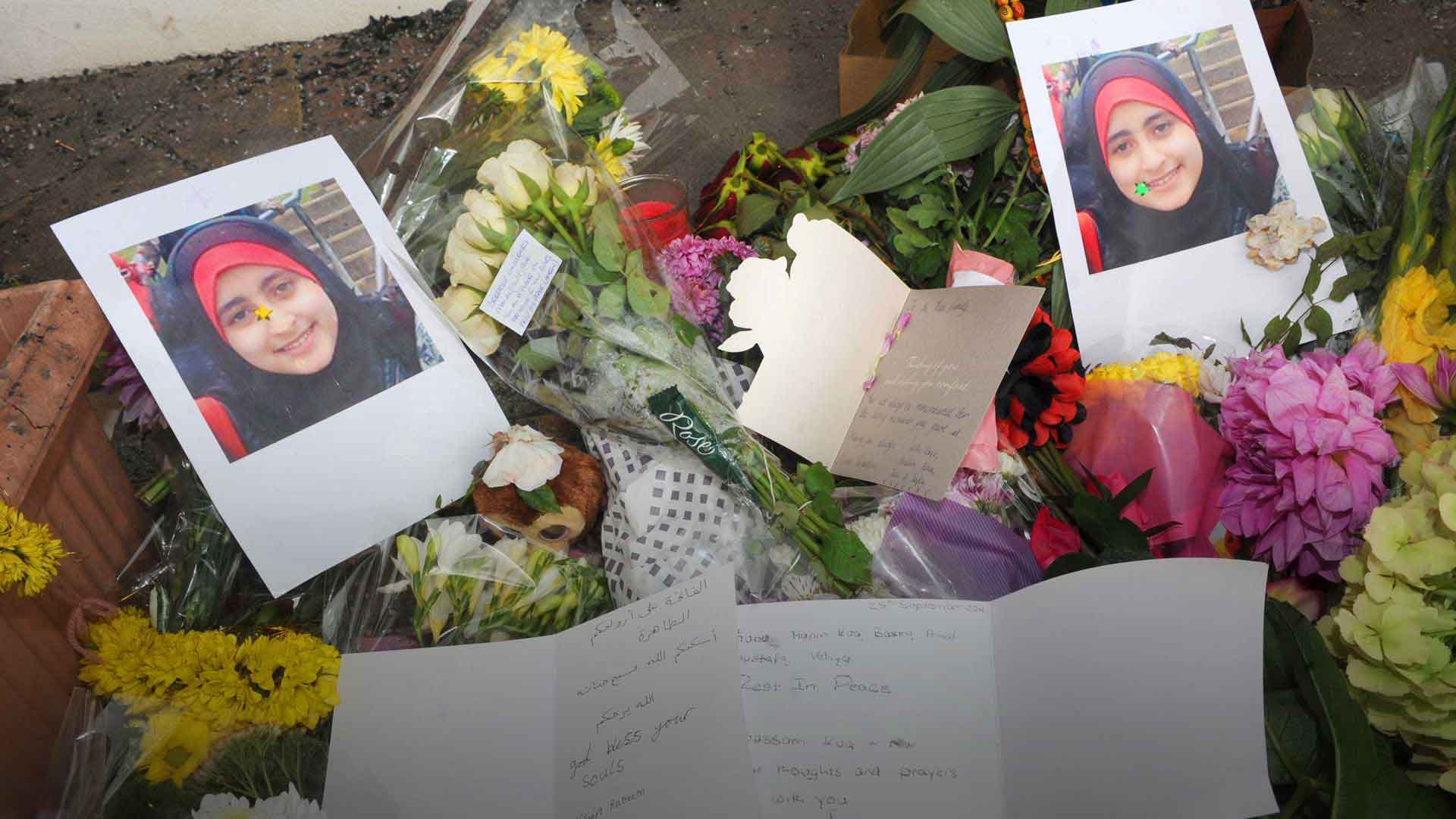 Tributes to Hanin Kua and Basma Elmufatish, who were killed in a house fire caused by a faulty freezer