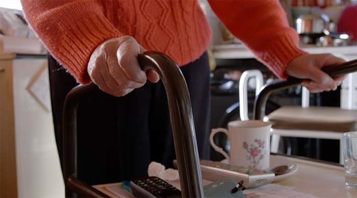 Pat's walking frame