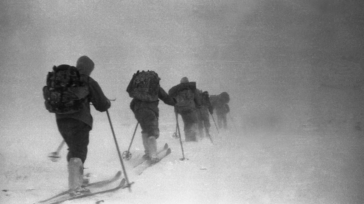 Skiers in the snow