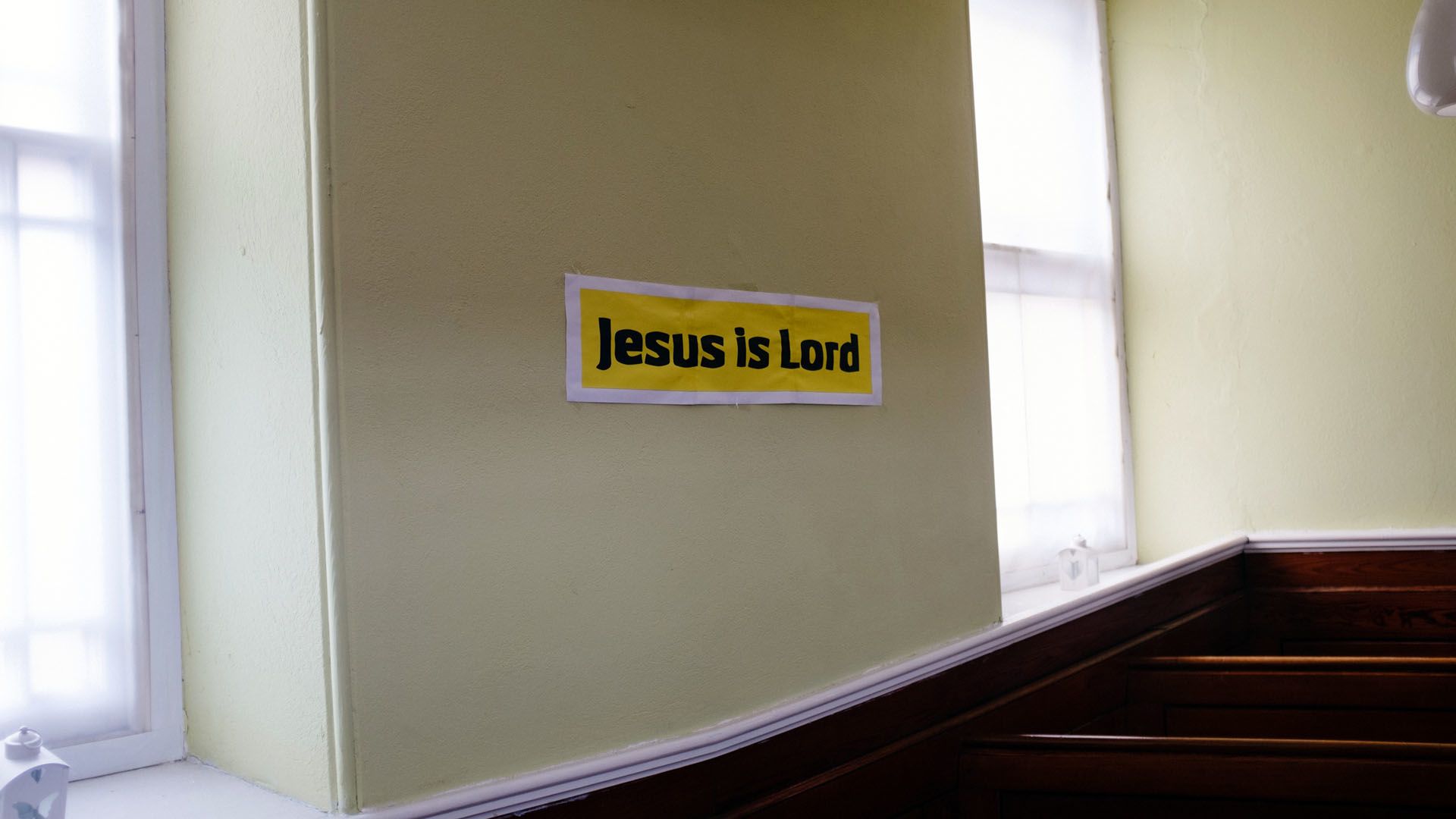 Jesus is Lord sign