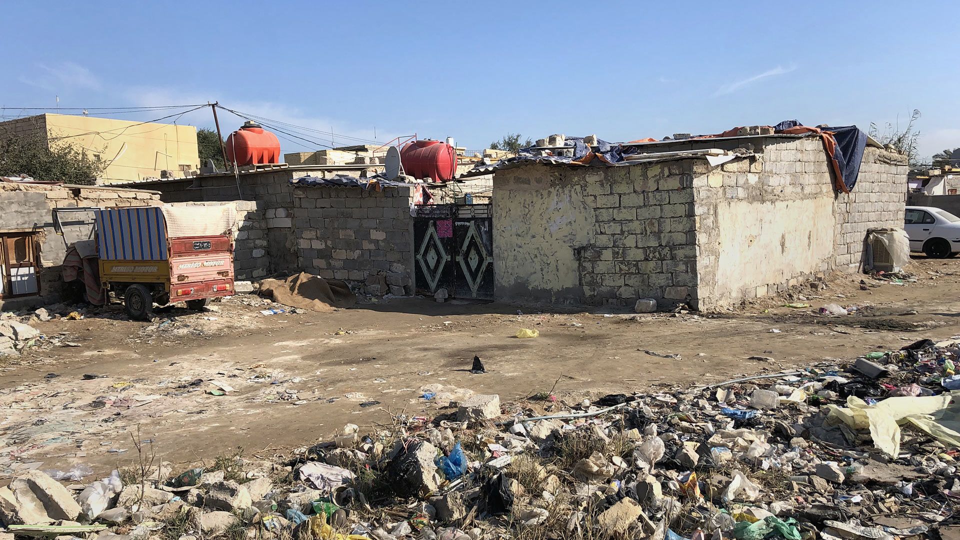 Amar's family home in Basra