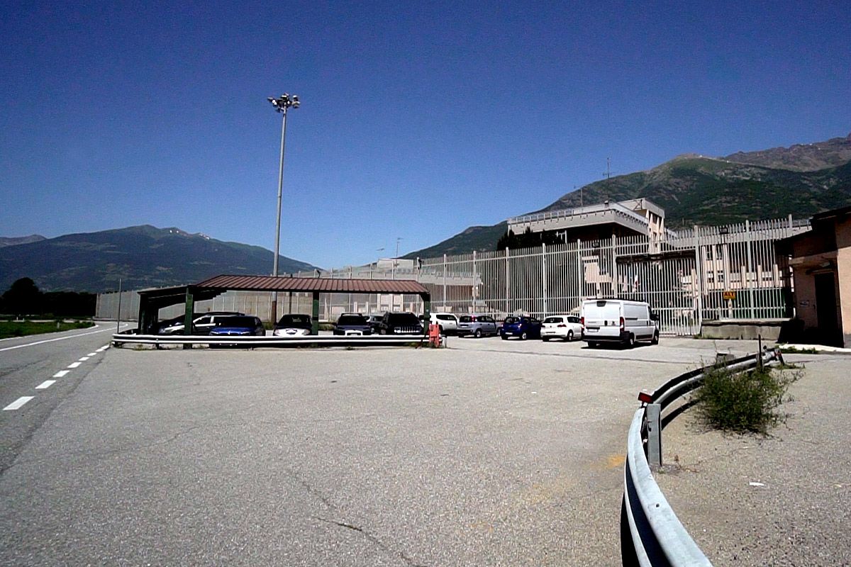 Prison near Aosta, northern Italy