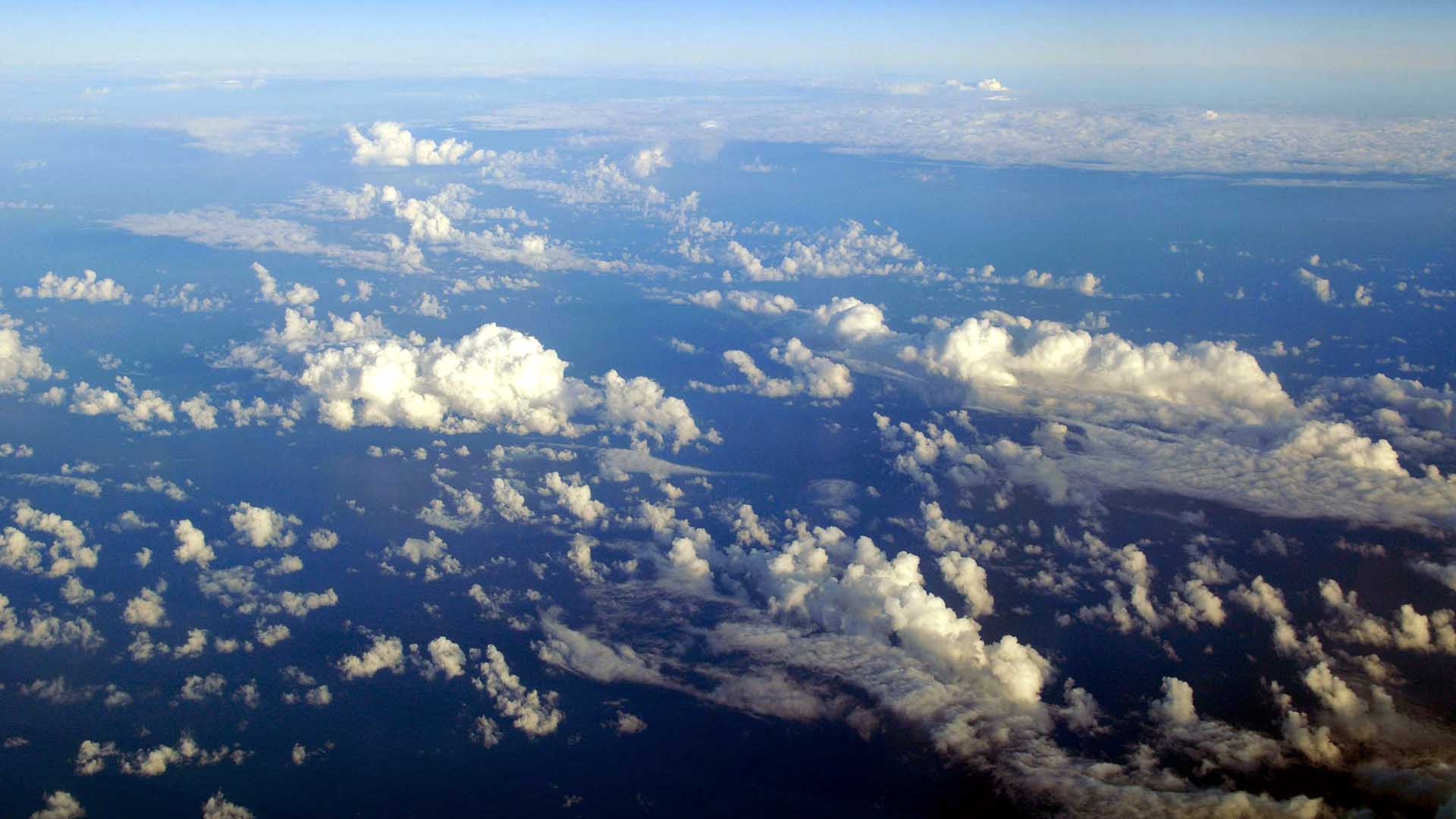 Clouds over the Atlantic