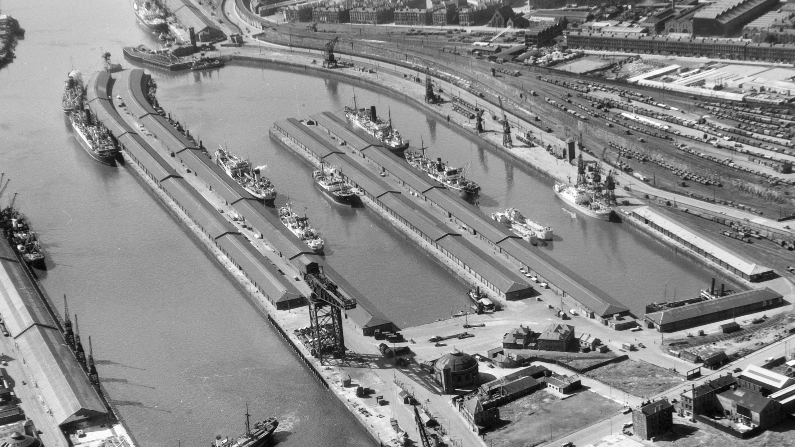 Queen's Dock 1950s