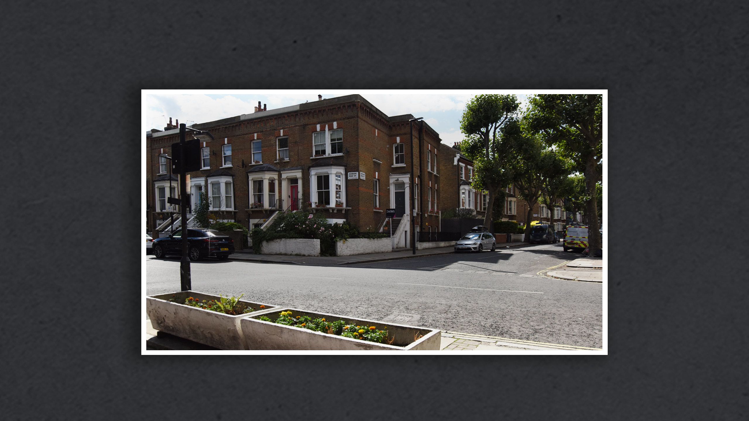 Ashmore Rd, west London, 1970