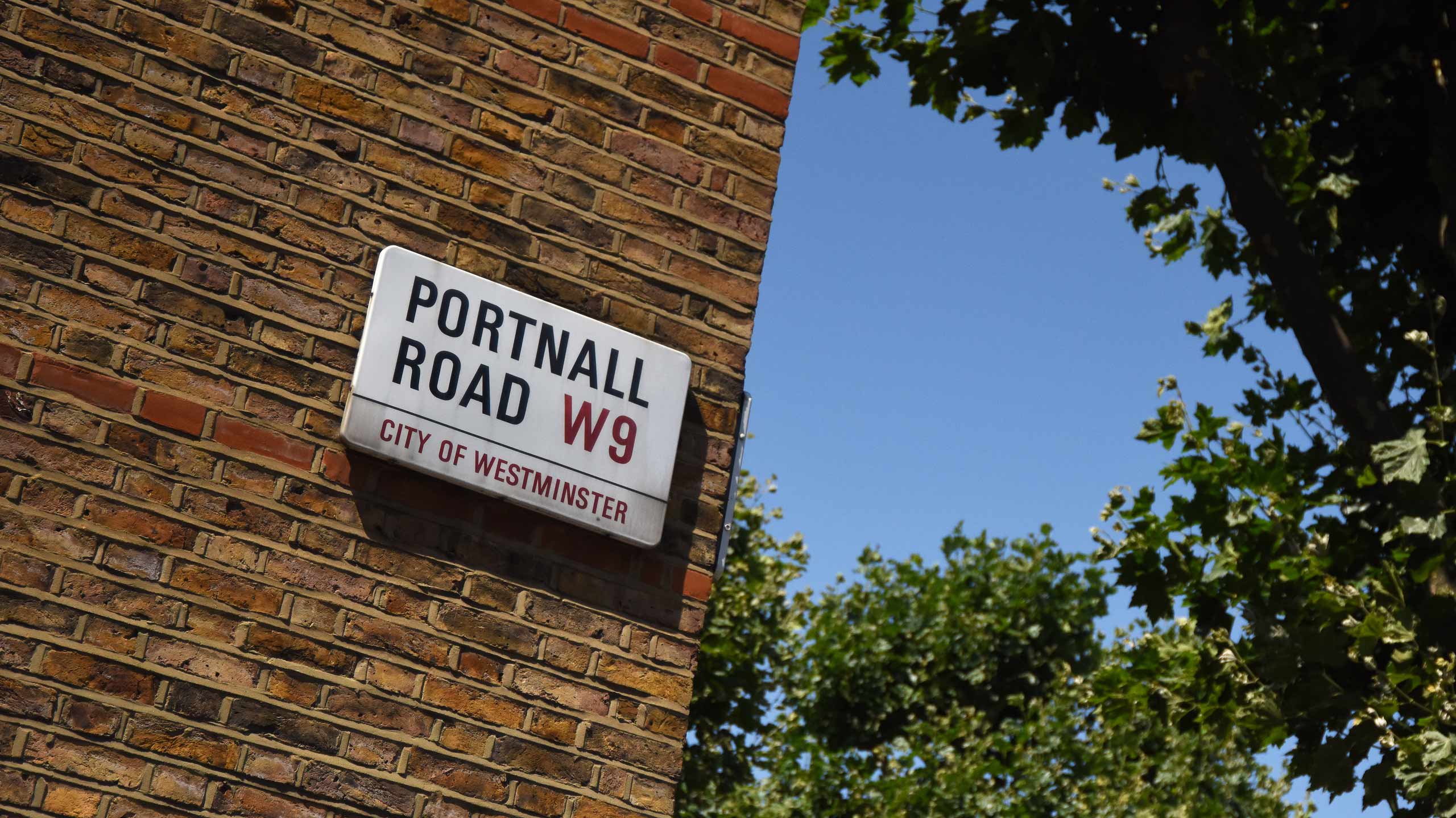 Portnall Rd, west London, 2020