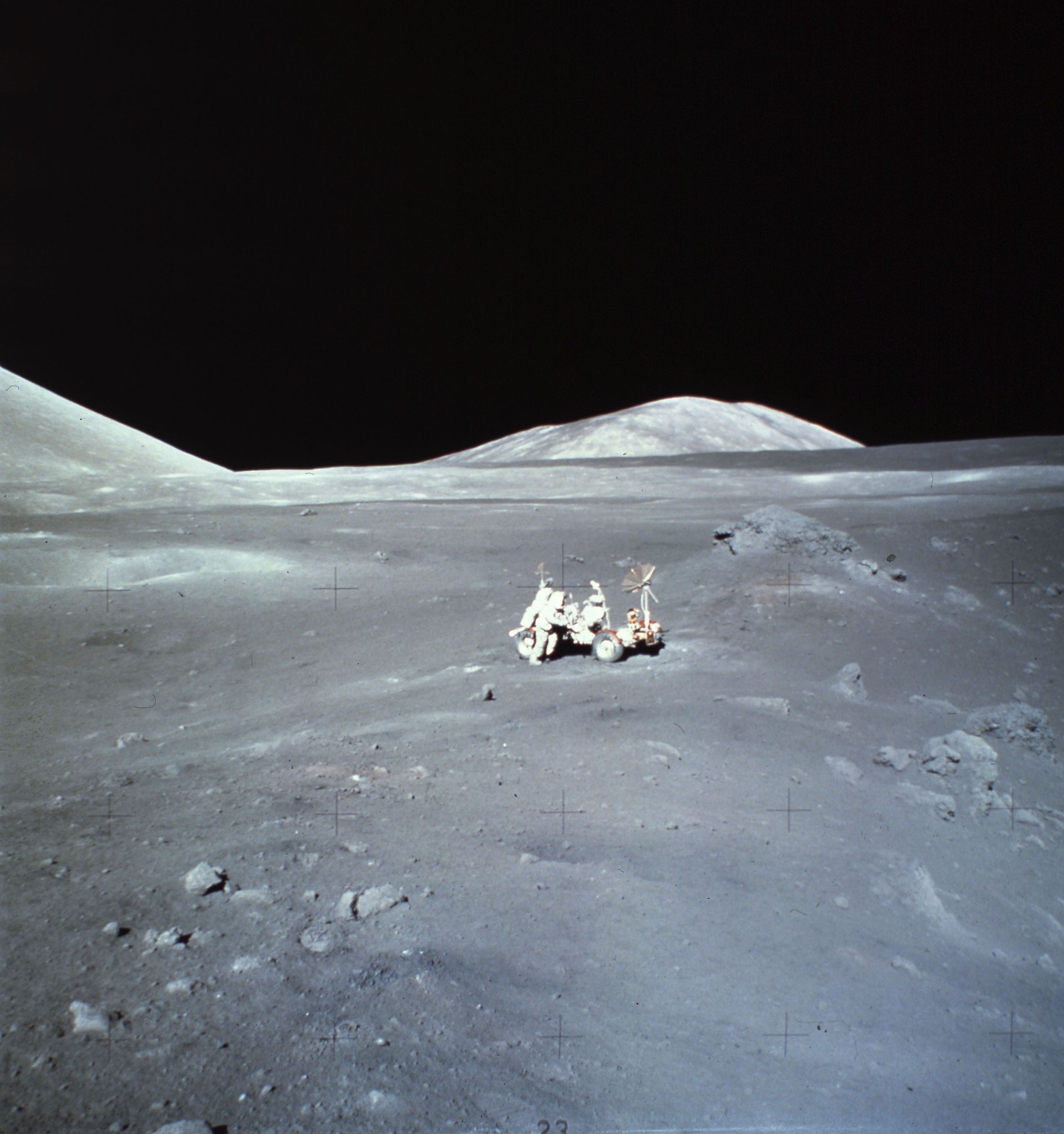 Apollo 17 - the final mission to the Moon in 1972.