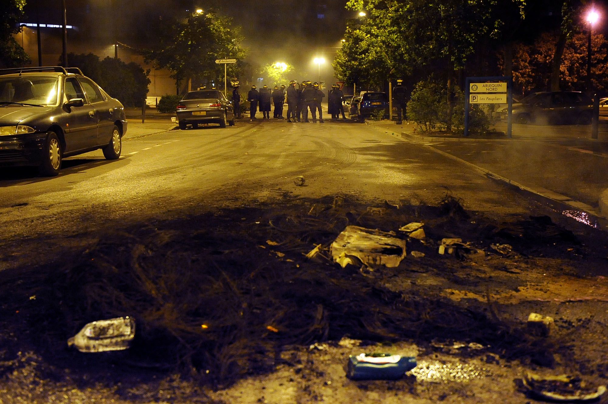 Riots in Villeneuve, Grenoble, July 2010