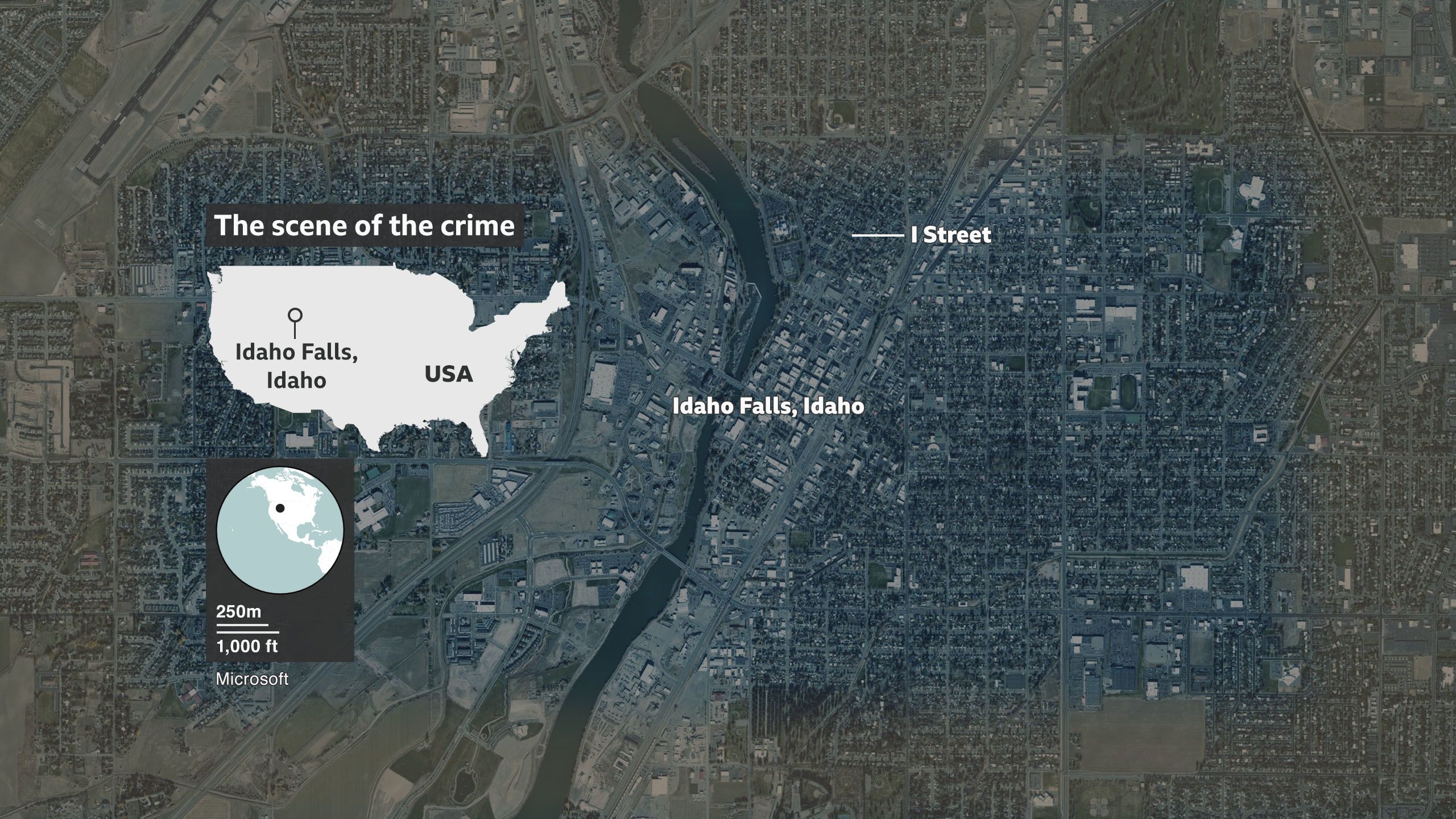 Idaho Falls map