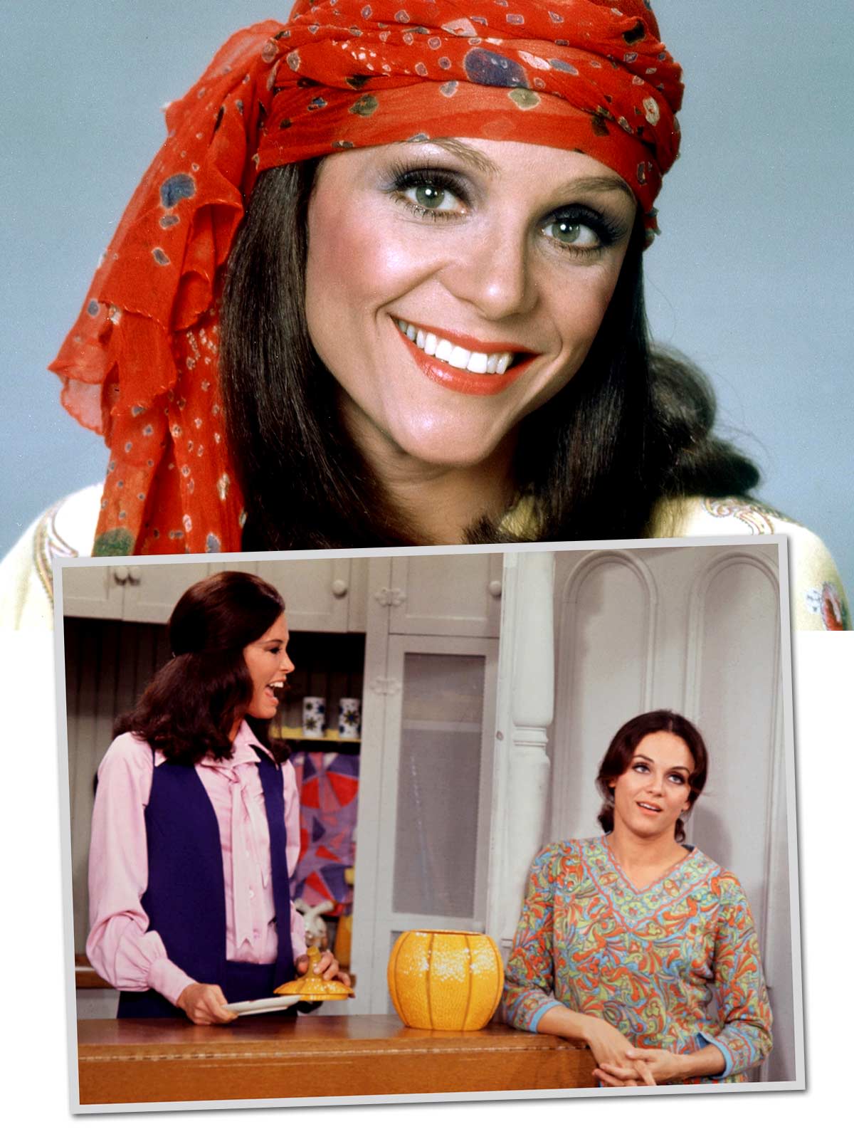 Valerie Harper - and as Rhoda in the Mary Tyler Moore Show