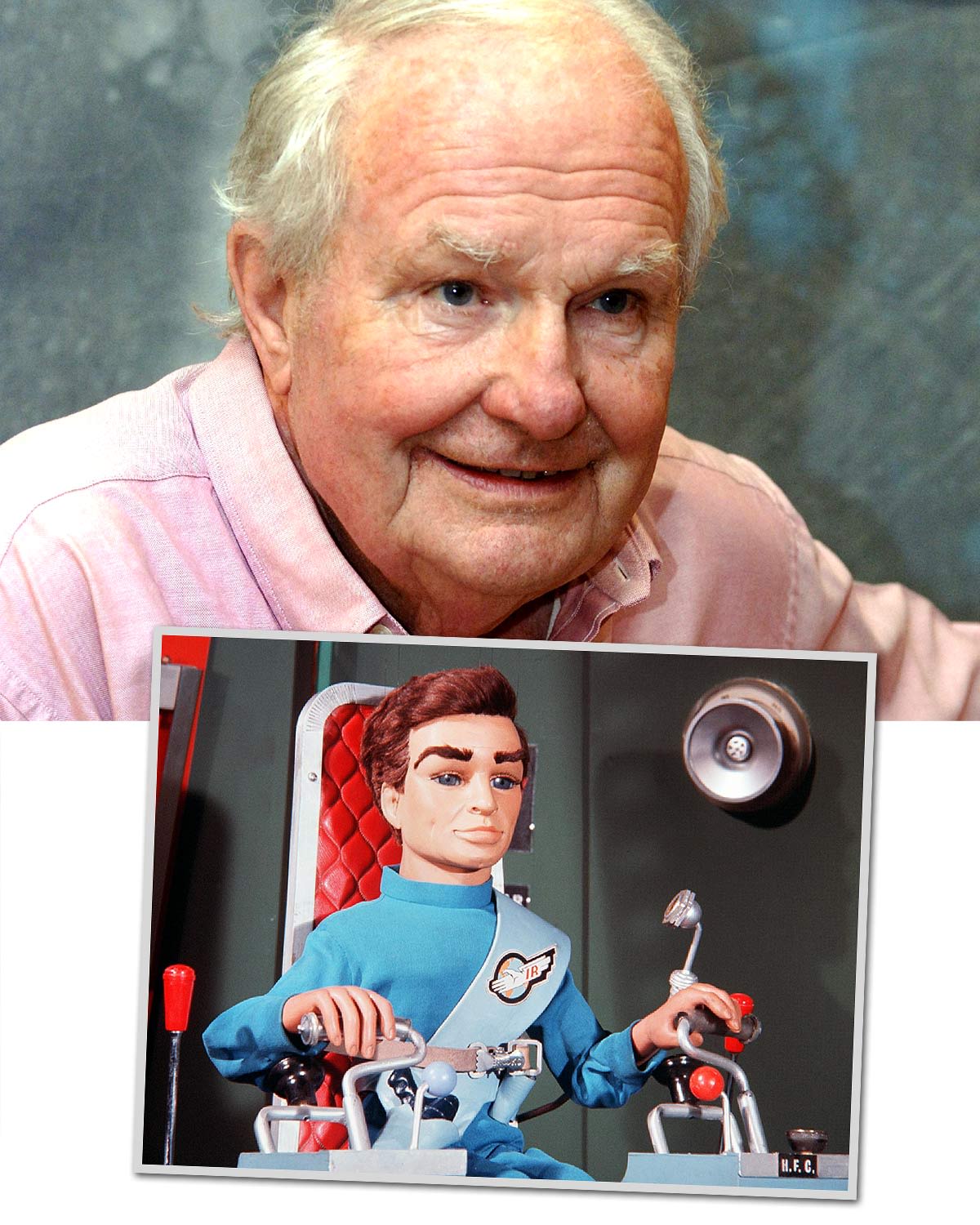 Shane Rimmer - and Scott Tracy from Thunderbirds