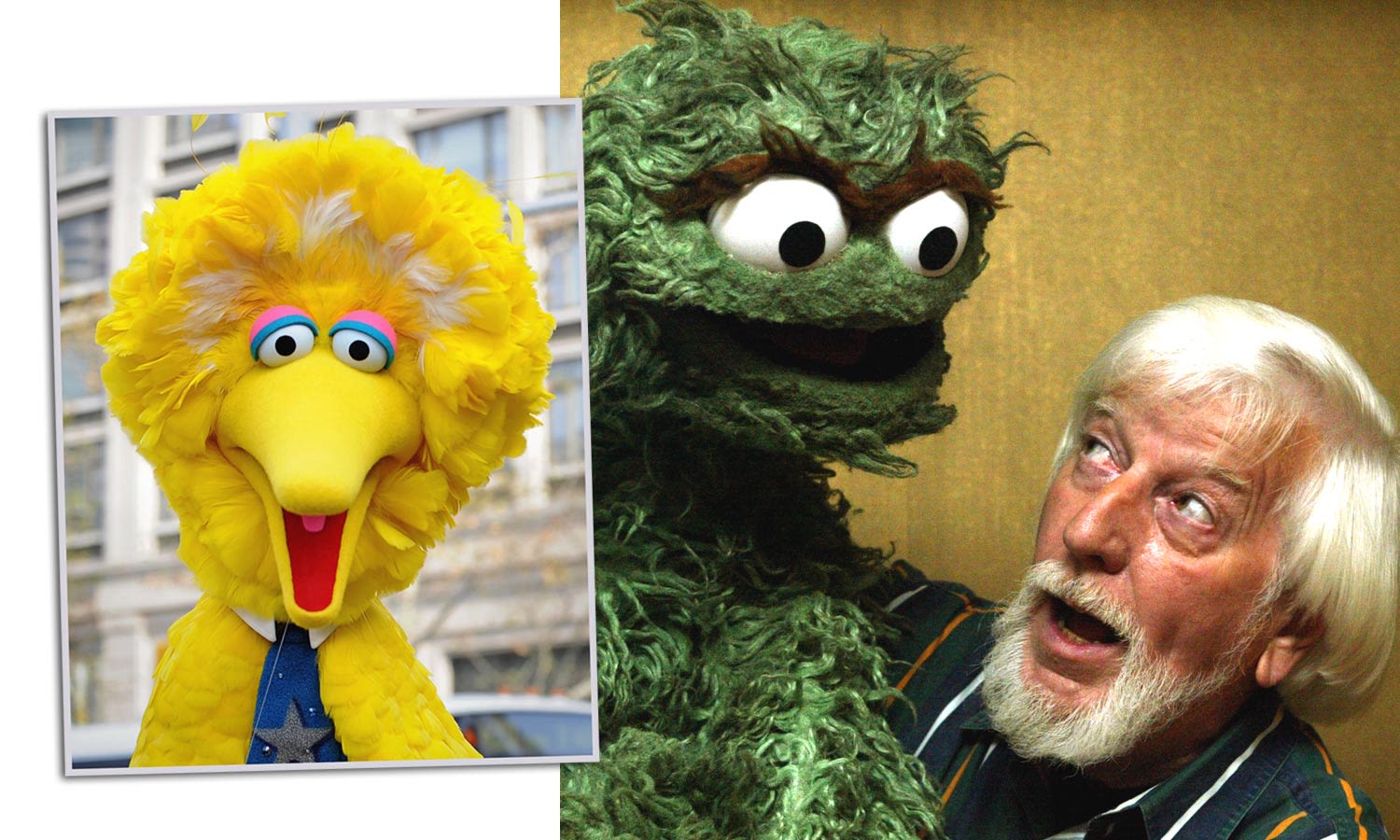Caroll Spinney - and Big Bird and Oscar