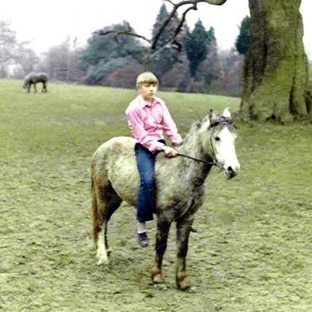 Philip on the horse