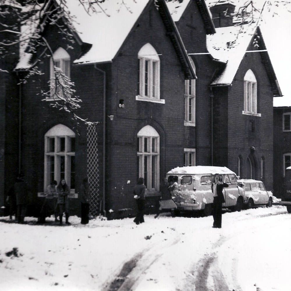 Brookside in winter