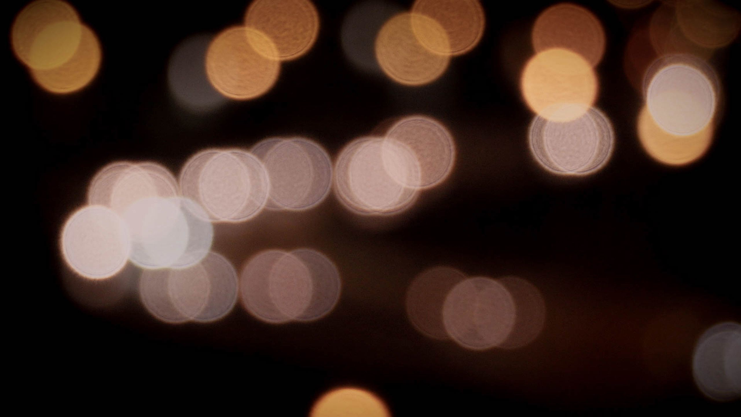 Blurred lights