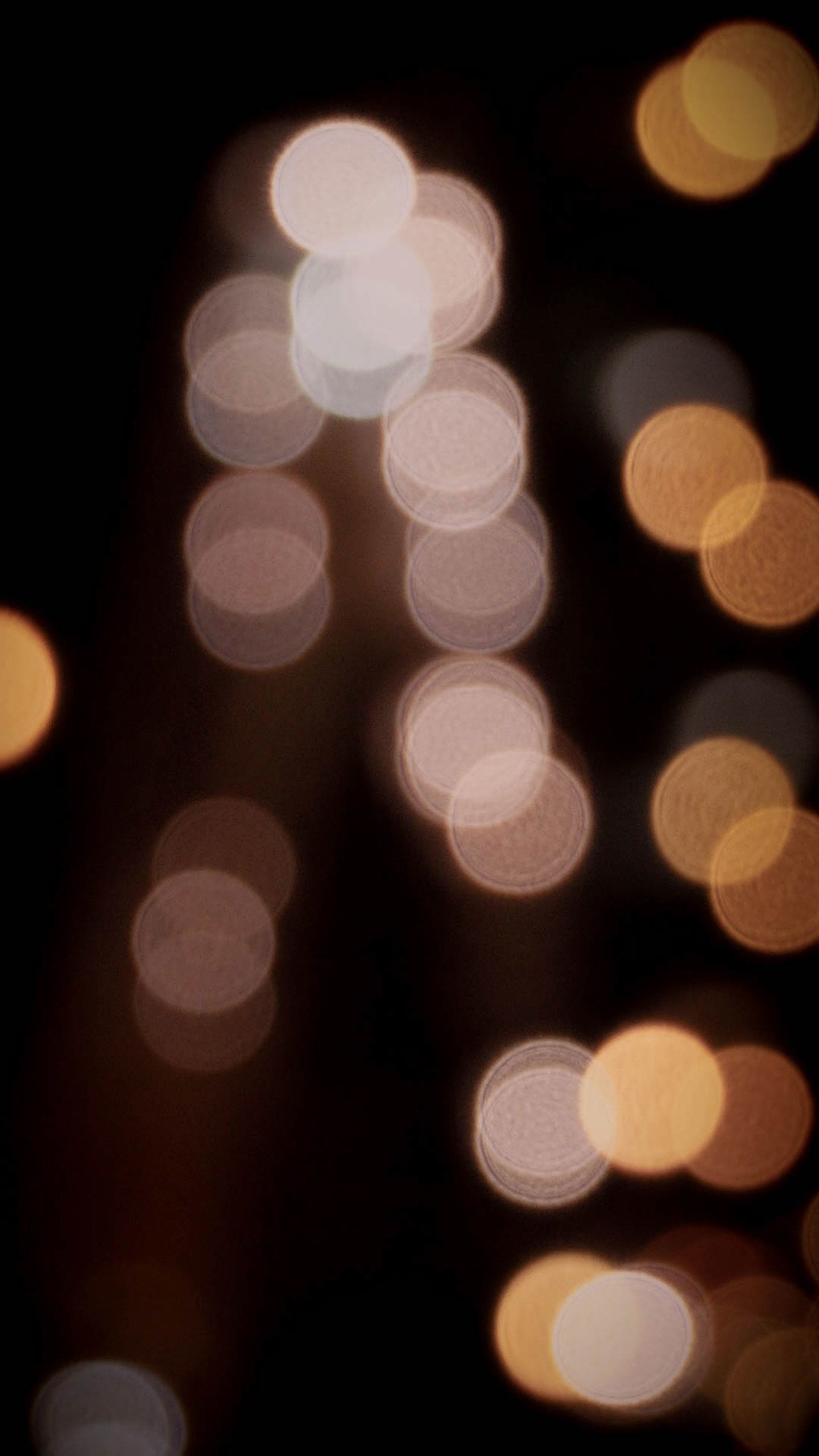 Blurred lights