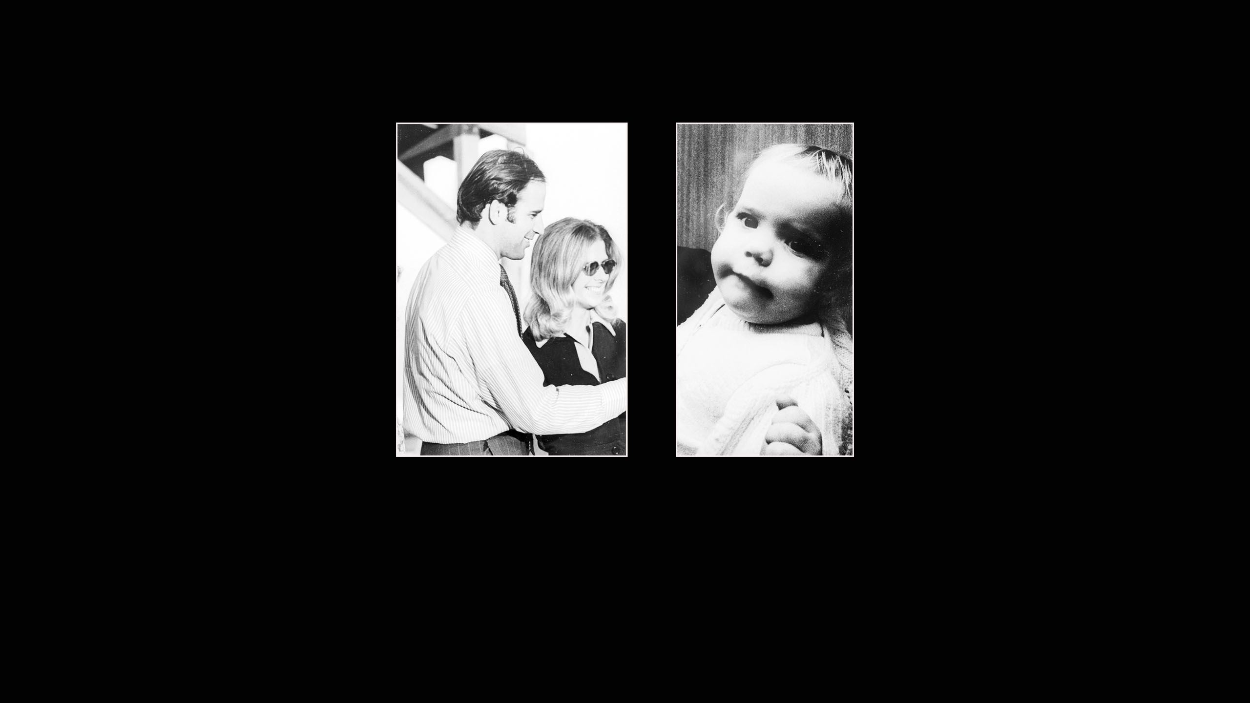 Biden with his wife Neilia. Biden's daughter Naomi