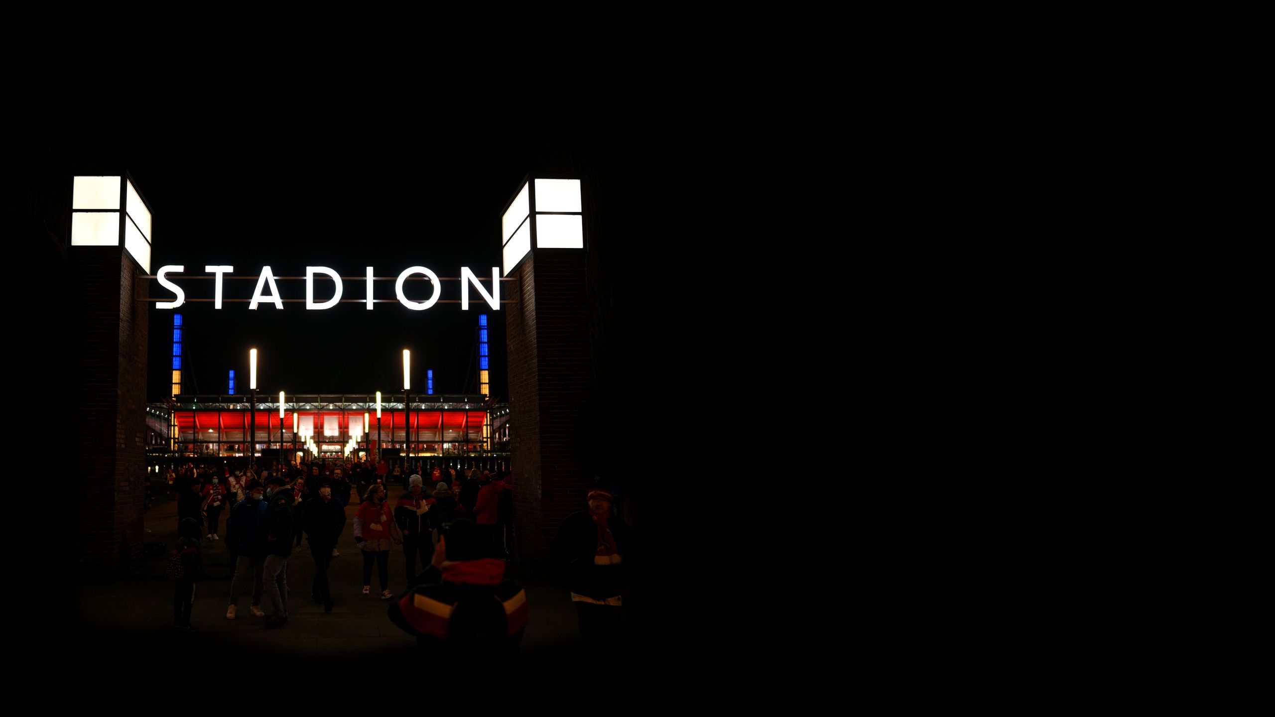 A view from the entrance of Cologne Stadium