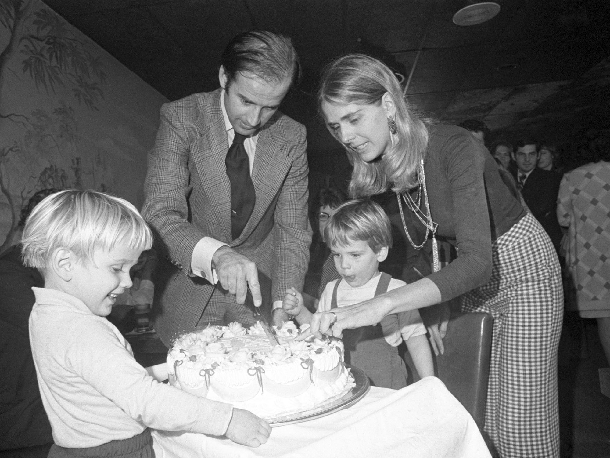 Biden com sua família