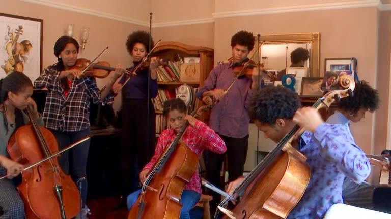 Kanneh-Masons at home