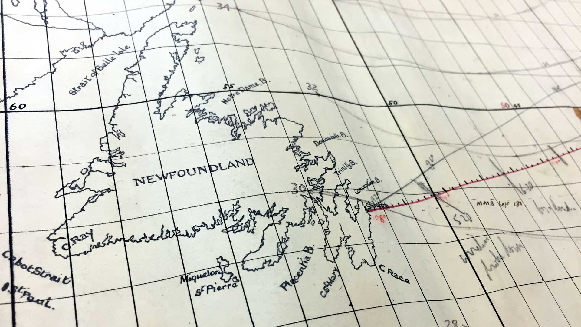 Brown's navigational charts