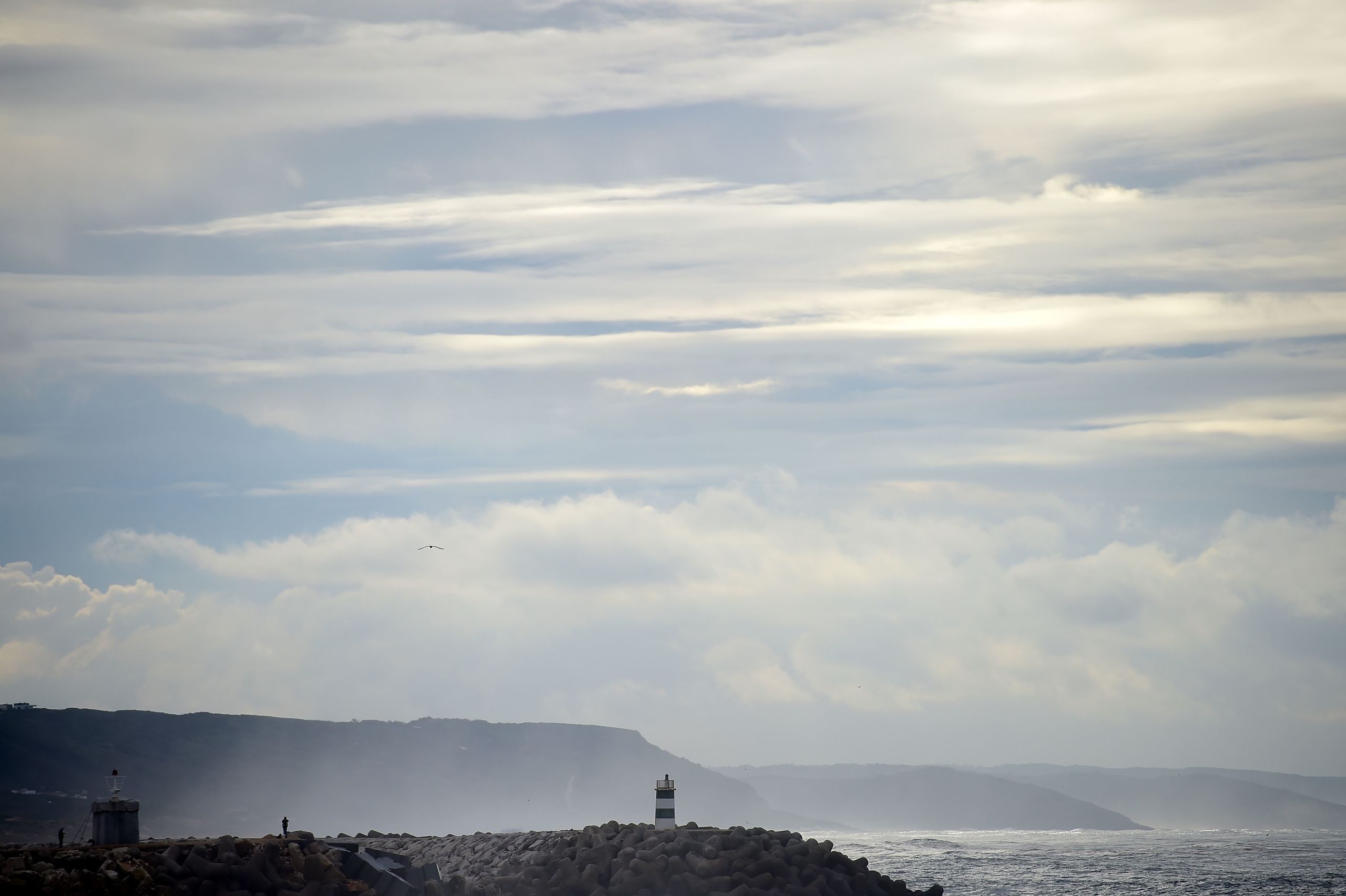 Clouds over the Atlantic