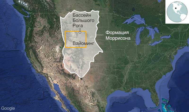 Map of Wyoming