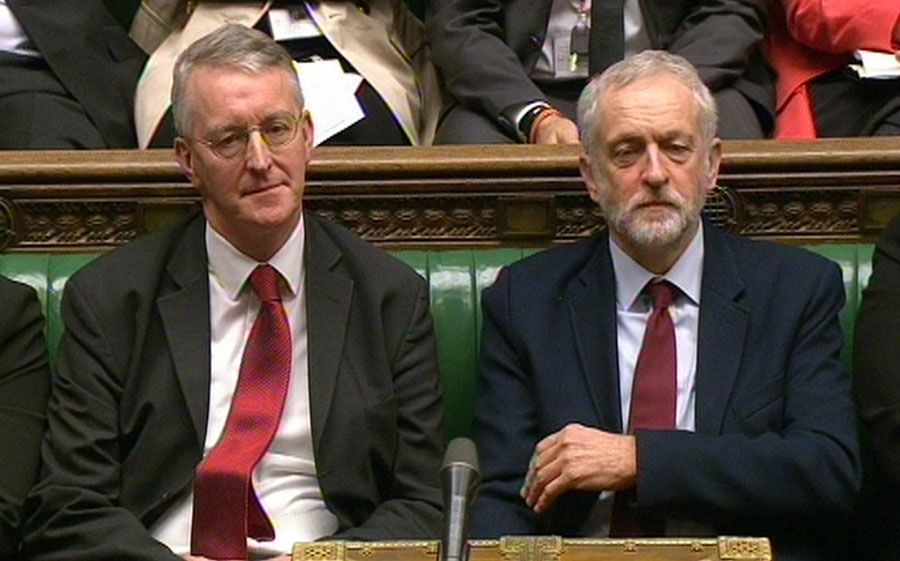 Hilari Ben i Džeremi Korbin