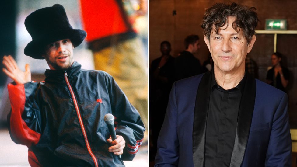 Jay Kay from Jamiroquai and Jonathan Glazer