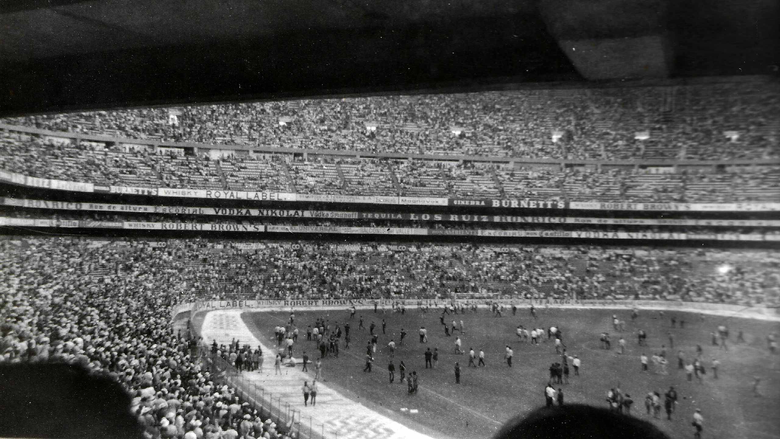 Opening ceremony at the Azteca Stadium