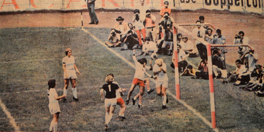 England v Mexico action shot