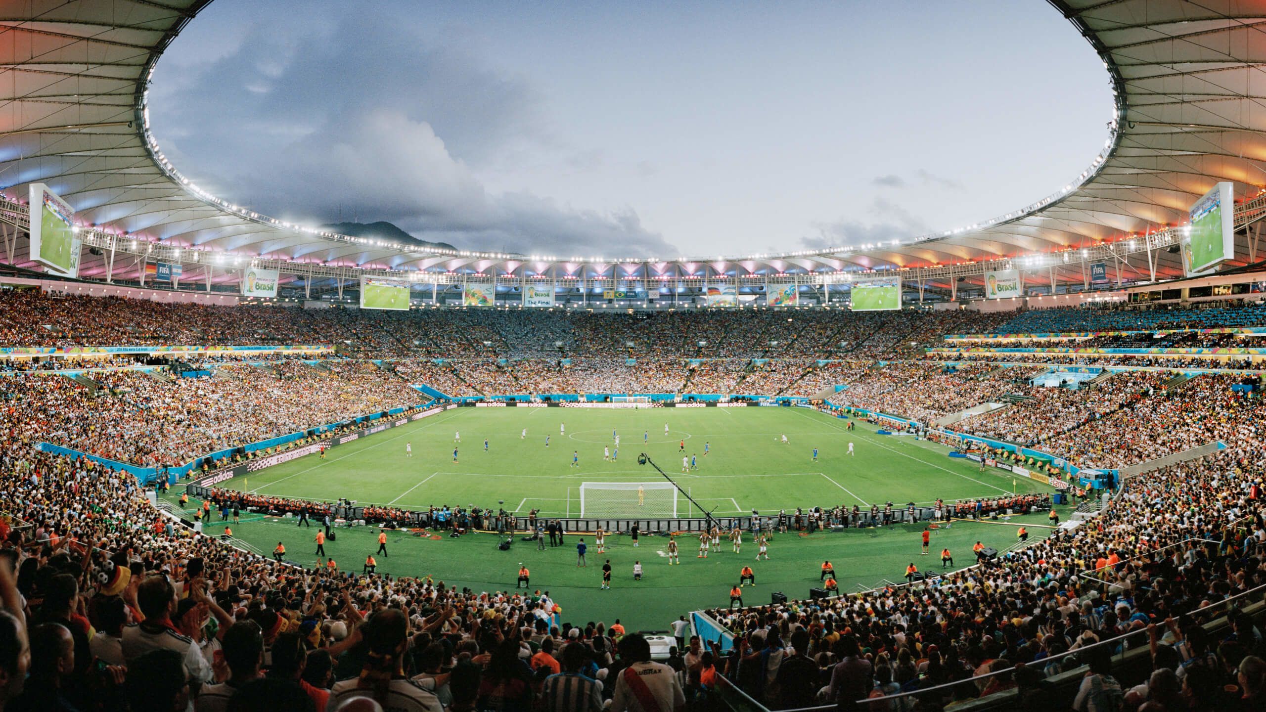 The Maracana Stadium for the final of the 2014 World Cup