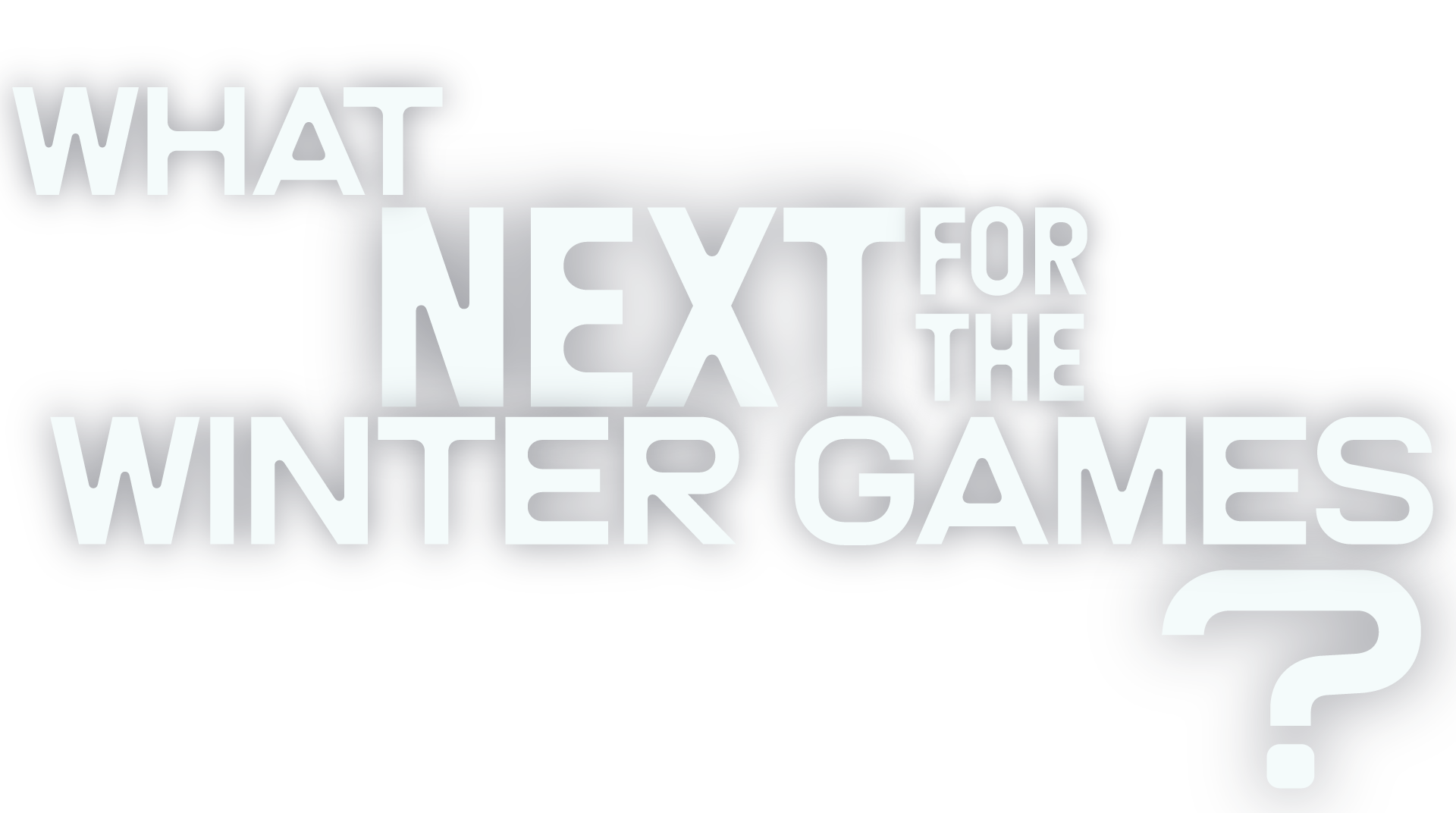 What next for the winter games?