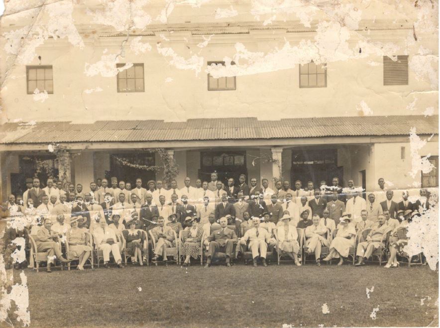 Old cricket team in Nigeria