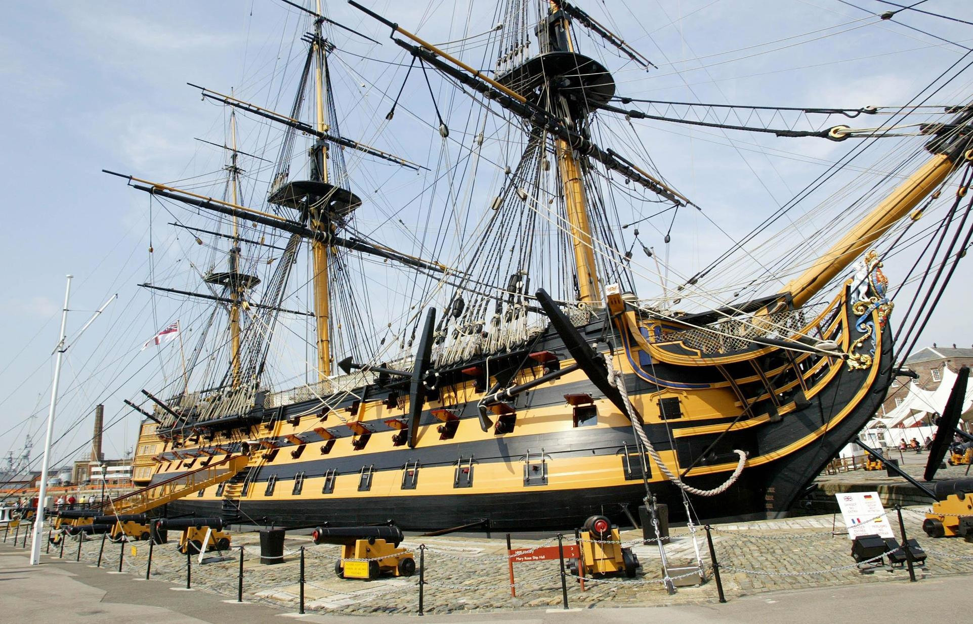 HMS Victory in Portsmouth