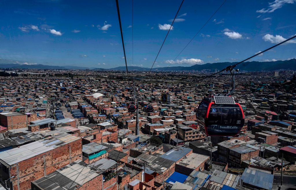 Barrio colombiano. 