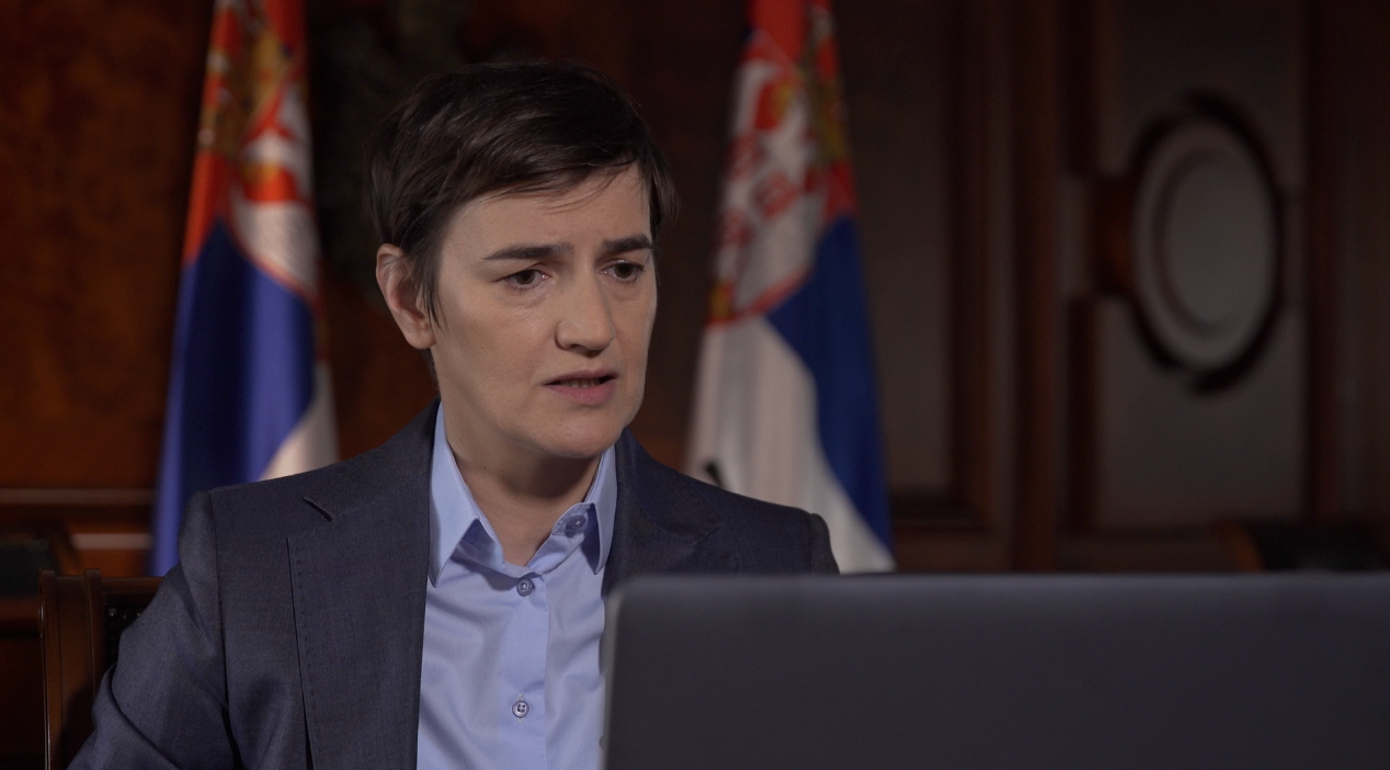 Serbian PM Ana Brnabic