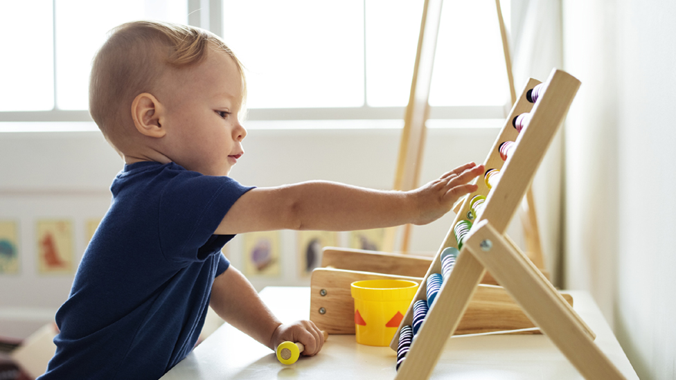 Child in nursery