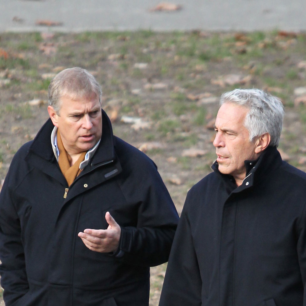 Prince Andrew and Jeffrey Epstein