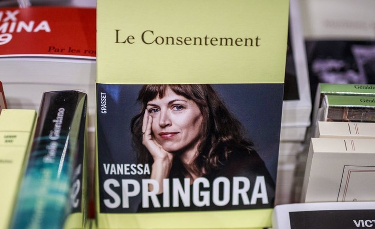 Portada del libro "Le Consentement"